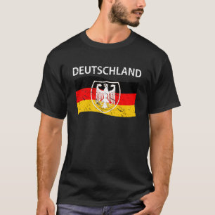 Deutschland Coat of Arms German Flag T-Shirt