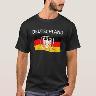 Deutschland Coat of Arms German Flag T-Shirt