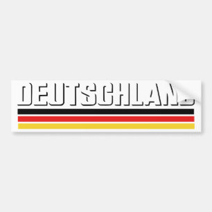 Deutschland design! bumper sticker