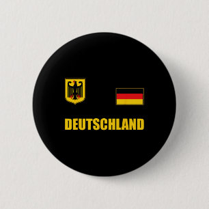 Deutschland Design Germany Outfit Apparel German F 6 Cm Round Badge
