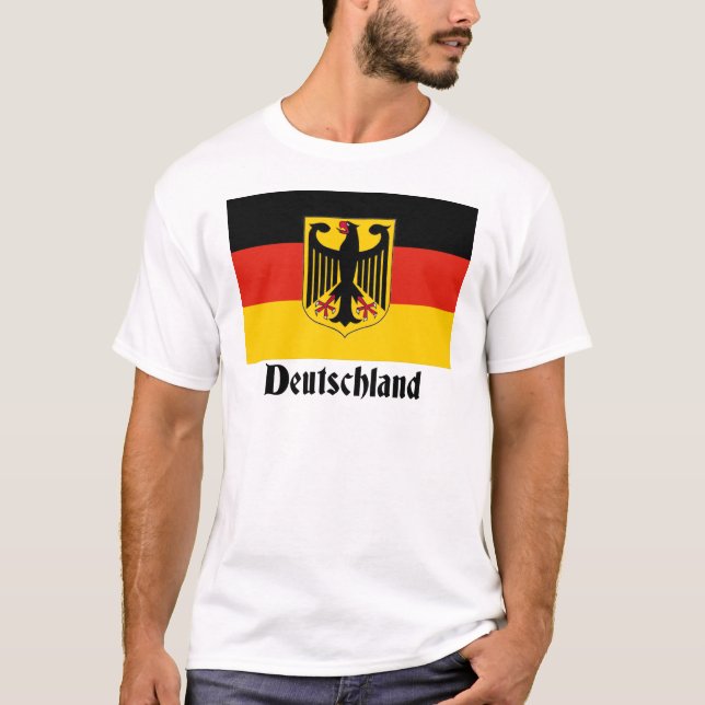 Deutschland Eagle Flag T-Shirt (Front)