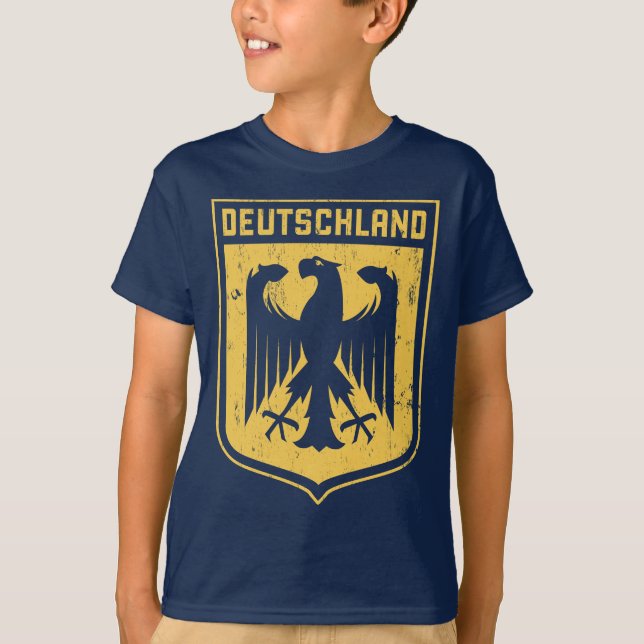 Deutschland Eagle -  German Coat of Arms T-Shirt (Front)