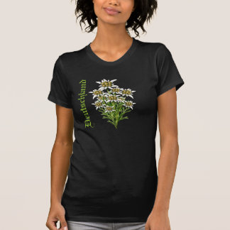 Deutschland Edelweiss Floral T-Shirt