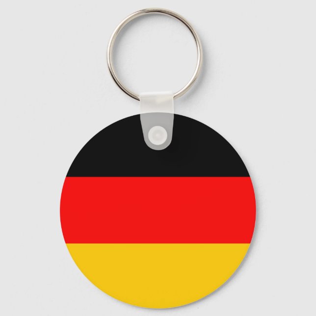Deutschland Fahne Key Ring (Front)