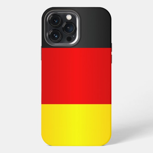 Deutschland Flag 2 iPhone Case (Back)