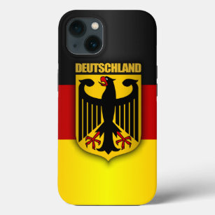 Deutschland Flag & Coat of Arms Case-Mate iPhone Case
