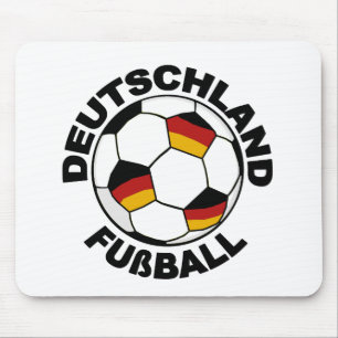 Deutschland Fußball design Mouse Mat