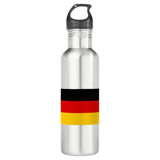 Deutschland - Germany Flag 710 Ml Water Bottle (Front)