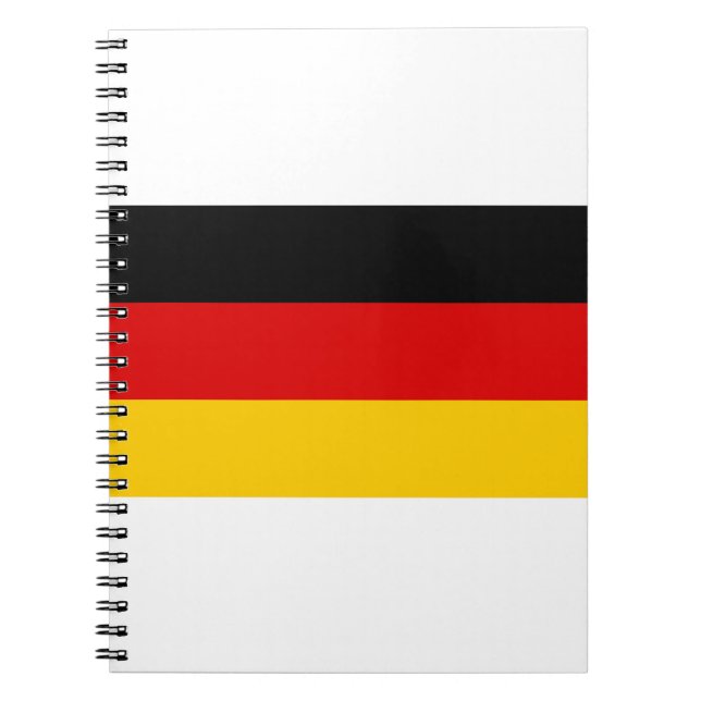 Deutschland - Germany Flag Notebook (Front)