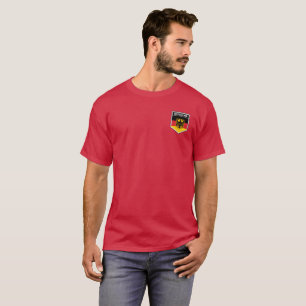 Deutschland/Germany Flag Shield T-Shirt