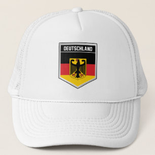 Deutschland/Germany Flag Shield Trucker Hat