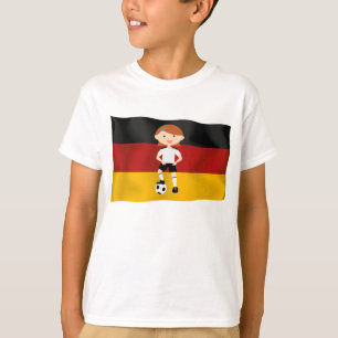 Deutschland Germany Fußball Mädchen 3 T-Shirt