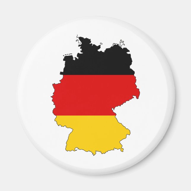 Deutschland, Germany Magnet (Front)