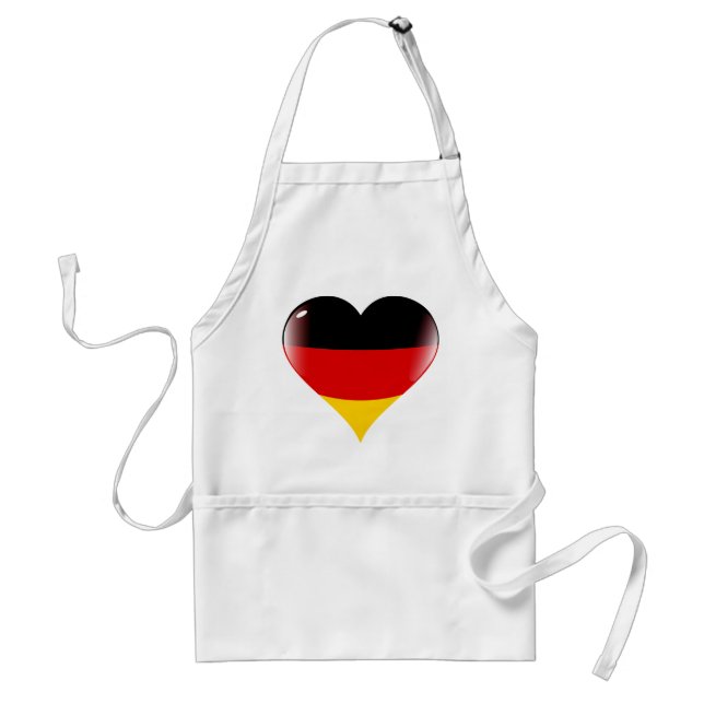 Deutschland heart standard apron (Front)