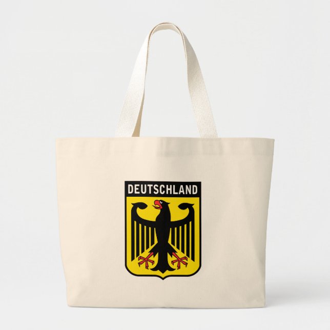 Deutschland Large Tote Bag (Front)