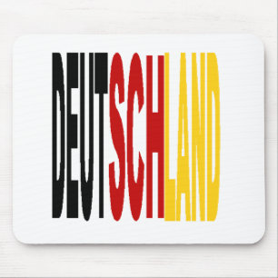 DEUTSCHLAND Mouse Carpet Mouse Mat