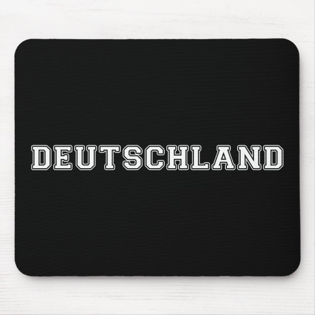 Deutschland Mouse Mat (Front)