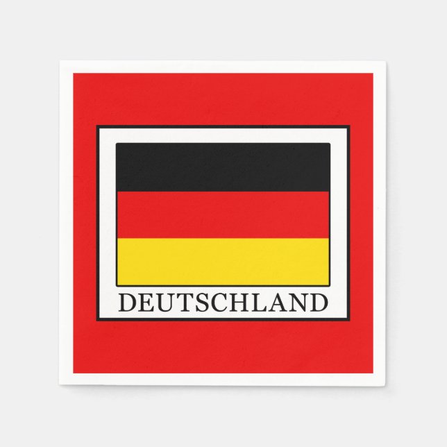 Deutschland Napkin (Front)