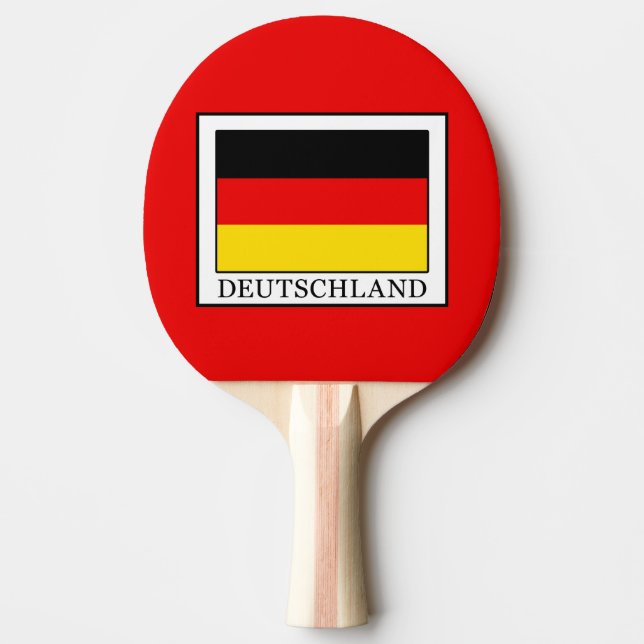 Deutschland Ping Pong Paddle (Front)