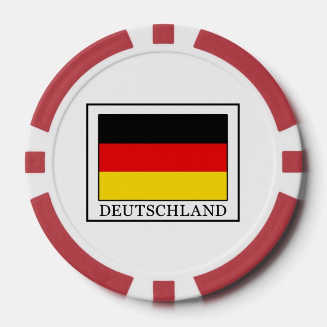 Deutschland Poker Chips (Front)