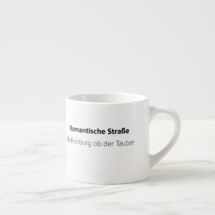 Deutschland Reise-Mug – Romantische Straße Espresso Cup