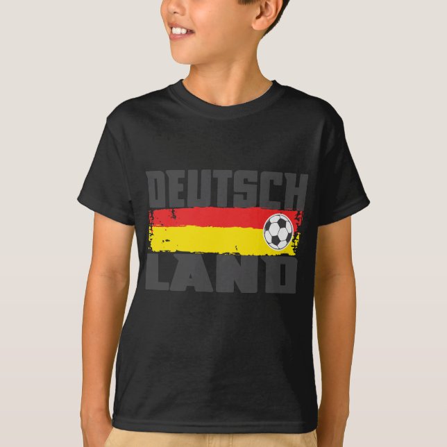 Deutschland Soccer T-Shirt (Front)