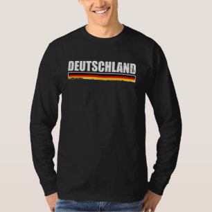 Deutschland Vintage German Flag Germany T-Shirt