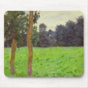 Deux Arbres dans la Prairie Mouse Mat