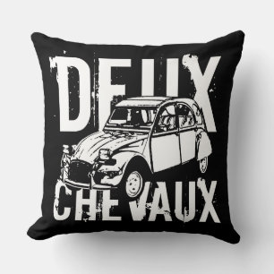 Deux Chevaux Cushion