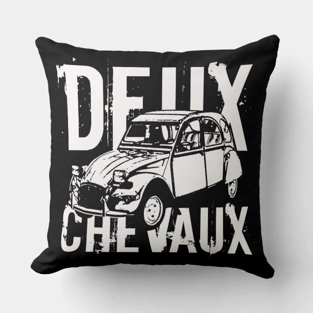 Deux Chevaux Cushion (Front)