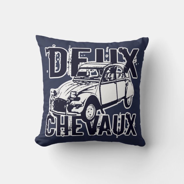Deux Chevaux Cushion (Front)