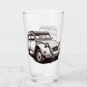 Deux Chevaux Glass