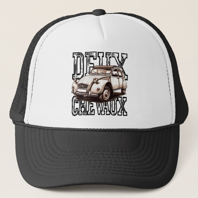 Deux Chevaux Trucker Hat (Front)