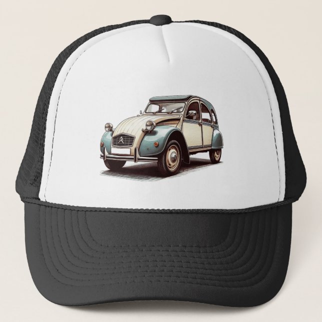 Deux Chevaux Trucker Hat (Front)
