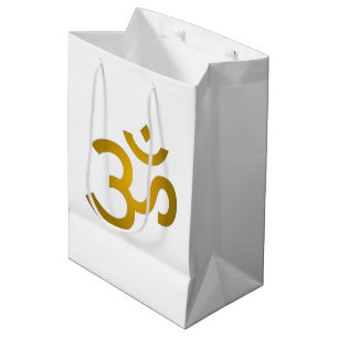 Devanagari om  medium gift bag