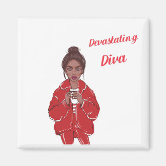 Devastating Diva Magnet