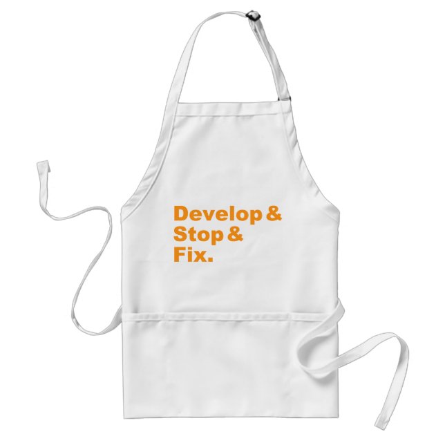 Develop & Stop & Fix Apron (Front)