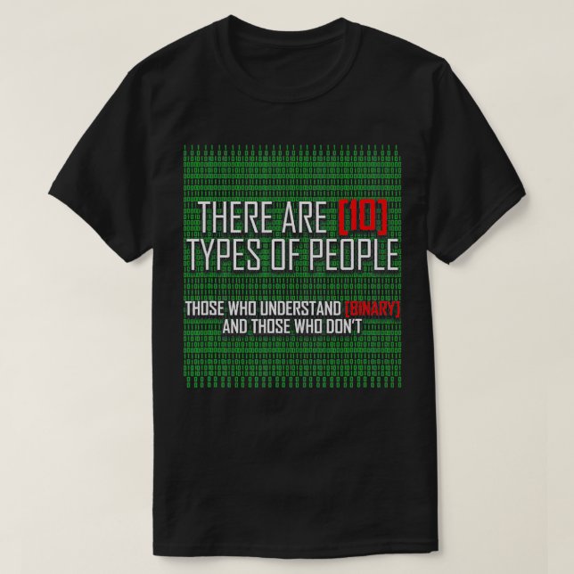 Developer Computer Scientist Funny Gift Software P T-Shirt (Design Front)