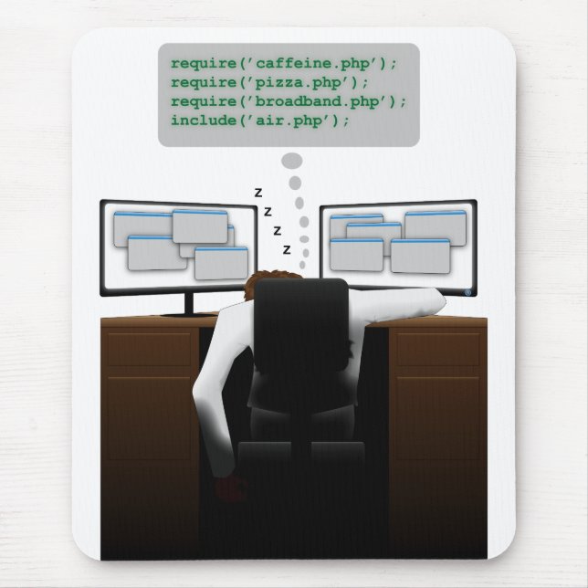 Developer Dream Mouse Mat (Front)