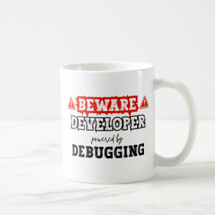 Developer Powered By Debugging Programming Coffee Mug