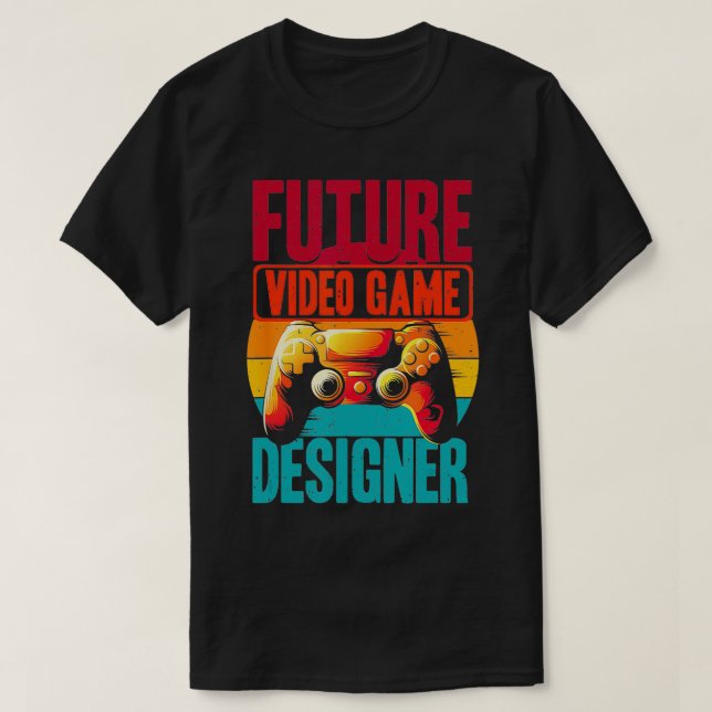 Developer Programmer Retro  T-Shirt (Design Front)