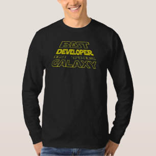 Developer Space Backside Design T-Shirt
