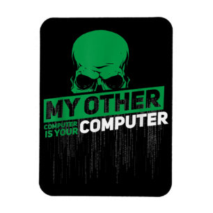 Developer Sysadmin Engineer Hacker Nerd Admin Code Magnet
