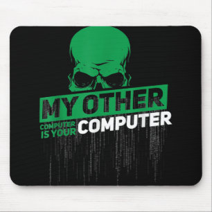 Developer Sysadmin Engineer Hacker Nerd Admin Code Mouse Mat