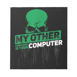 Developer Sysadmin Engineer Hacker Nerd Admin Code Notepad