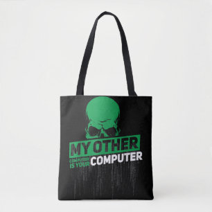 Developer Sysadmin Engineer Hacker Nerd Admin Code Tote Bag