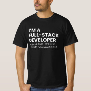 Developers And Programmers Funny Saying T-Shirt
