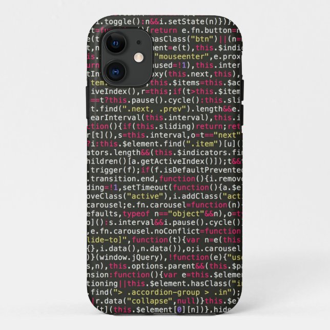 Developer's Terminal Pattern Case-Mate iPhone Case (Back)