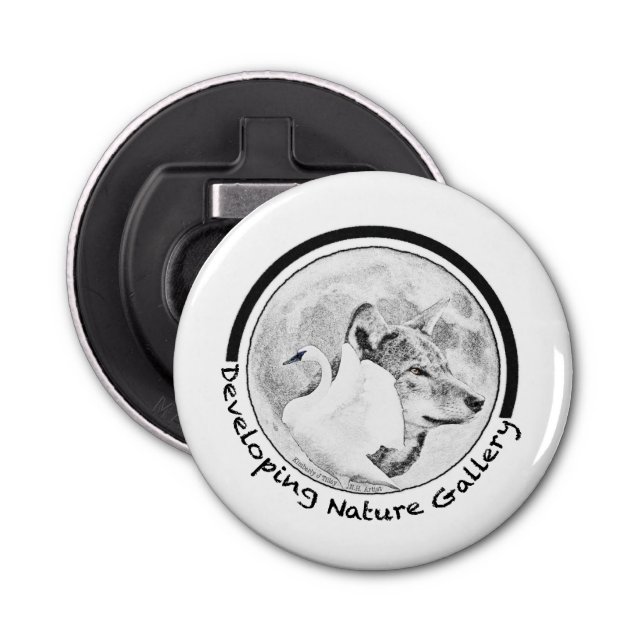 Developing Nature Gallery Logo Bottle Opener (Front)