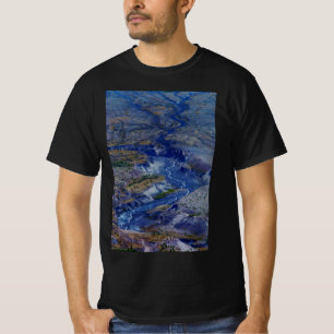 Developing Nature Gallery Logo & Dried River Photo T-Shirt